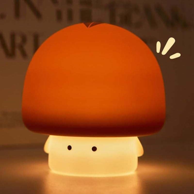 Cozy Mushroom Night Lamp – Soft Glow for Bedrooms