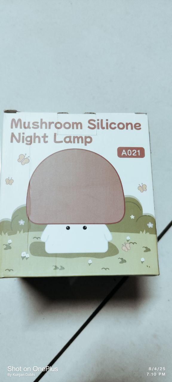 Cozy Mushroom Night Lamp – Soft Glow for Bedrooms