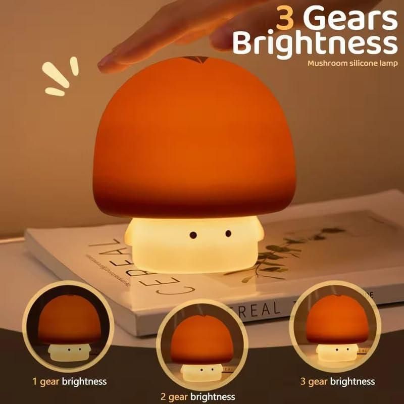 Cozy Mushroom Night Lamp – Soft Glow for Bedrooms